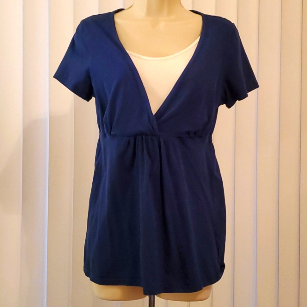 Two Hearts | Nursing Maternity Top Size Med